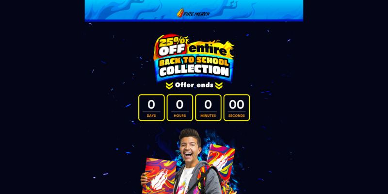 Fire Merch sends personalized marketing campaigns reflecting events for specific demographics.