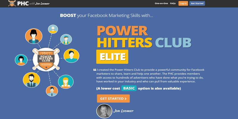 An overview of the PHC with Jon Loomer Facebook Ads Course's main page